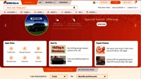 What Icicibank.com website looked like in 2021 (3 years ago)
