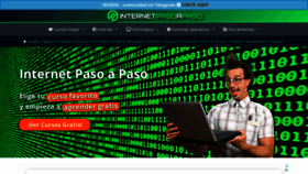 What Internetpasoapaso.com website looked like in 2021 (3 years ago)