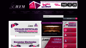 What Ieem.org.mx website looked like in 2021 (3 years ago)
