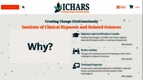 What Instituteofclinicalhypnosis.com website looked like in 2021 (3 years ago)