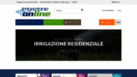What Irrigazioneonline.it website looked like in 2021 (3 years ago)