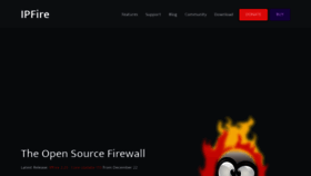 What Ipfire.org website looked like in 2021 (3 years ago)