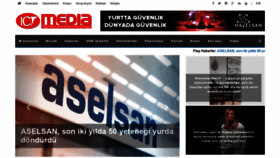 What Ictmedia.com.tr website looked like in 2021 (4 years ago)
