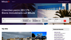 What Immobilier.mitula.tn website looked like in 2021 (3 years ago)