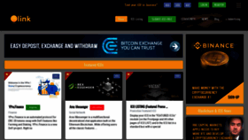 What Icolink.com website looked like in 2021 (3 years ago)