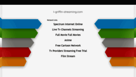 What I-griffin-streaming.com website looked like in 2021 (3 years ago)