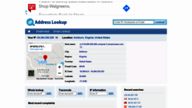 What Ip-address-lookup-v4.com website looked like in 2021 (3 years ago)