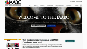 What Iaabc.org website looked like in 2021 (3 years ago)