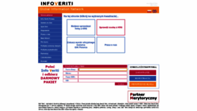 What Infoveriti.pl website looked like in 2021 (3 years ago)