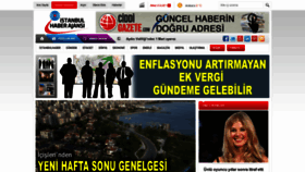 What Istanbulhaber.com.tr website looked like in 2021 (3 years ago)