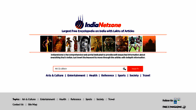 What Indianetzone.com website looked like in 2021 (3 years ago)