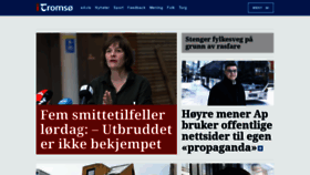 What Itromso.no website looked like in 2021 (4 years ago)