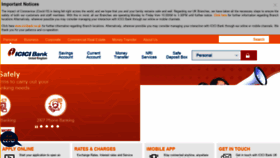 What Icicibank.co.uk website looked like in 2021 (3 years ago)