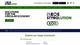 What Ineos-styrolution.com website looked like in 2021 (3 years ago)