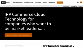 What Irpcommerce.com website looked like in 2021 (3 years ago)