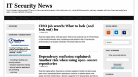 What Itsecuritynews.info website looked like in 2021 (3 years ago)