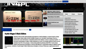 What In4.pl website looked like in 2021 (3 years ago)