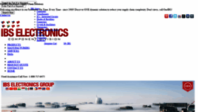 What Ibselectronics.com website looked like in 2021 (3 years ago)