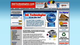 What Inktechnologies.com website looked like in 2021 (3 years ago)
