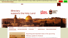 What Ibreviary.com website looked like in 2021 (3 years ago)