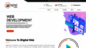 What Idigitalweb.in website looked like in 2021 (3 years ago)
