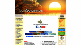 What Islamguiden.com website looked like in 2021 (3 years ago)