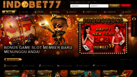 What Indobet77.net website looked like in 2021 (3 years ago)