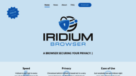 What Iridiumbrowser.de website looked like in 2021 (4 years ago)