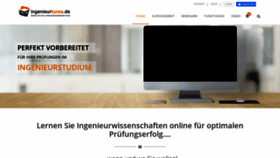 What Ingenieurkurse.de website looked like in 2021 (3 years ago)