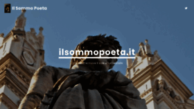 What Ilsommopoeta.it website looked like in 2021 (3 years ago)