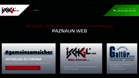 What Intern.paznaun-ischgl.com website looked like in 2021 (3 years ago)