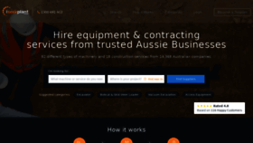 What Iseekplant.com.au website looked like in 2021 (3 years ago)