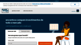 What Investiremque.com.br website looked like in 2021 (3 years ago)