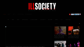 What Illsocietymag.com website looked like in 2021 (3 years ago)