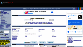 What Internetstart.dk website looked like in 2021 (4 years ago)