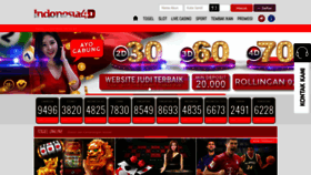 What Indonesia4d.net website looked like in 2021 (3 years ago)