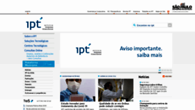 What Ipt.br website looked like in 2021 (3 years ago)