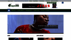 What Impactradio.ng website looked like in 2021 (3 years ago)