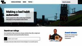 What Iihs.org website looked like in 2021 (5 years ago)