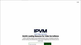 What Ipvm.com website looked like in 2021 (3 years ago)