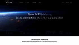 What Ipip.net website looked like in 2021 (4 years ago)