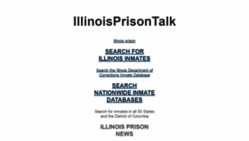 What Illinoisprisontalk.org website looked like in 2021 (3 years ago)