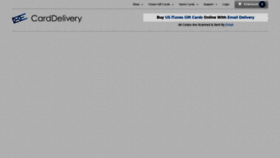 What Itunescarddelivery.com website looked like in 2021 (3 years ago)