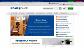 What Ipcam-shop.nl website looked like in 2021 (3 years ago)
