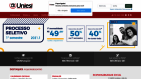 What Iesi.edu.br website looked like in 2021 (3 years ago)