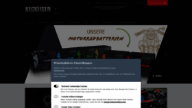 What Intact-batterien.de website looked like in 2021 (3 years ago)