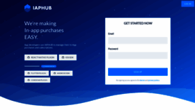What Iaphub.com website looked like in 2021 (3 years ago)
