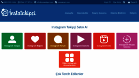 What Instatakipci.com website looked like in 2021 (3 years ago)