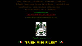 What Irishmidifiles.ie website looked like in 2021 (4 years ago)