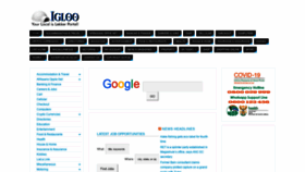 What Igloo.co.za website looked like in 2021 (3 years ago)